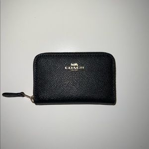 Coach Zip Around Coin Case